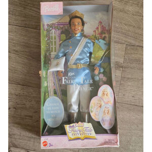 Mattel BARBIE Black Ken Fairy Tale Prince Doll 2003